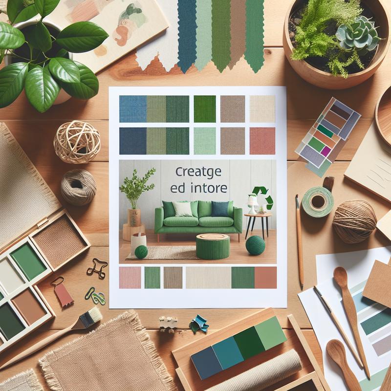 Colori, tessuti e materiali eco per il living