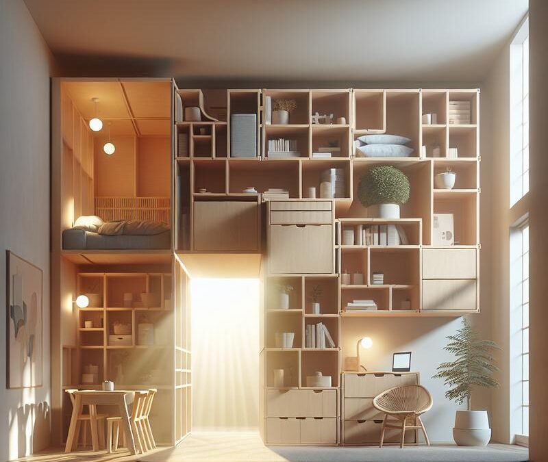 Arredi modulari: soluzioni salvaspazio e sostenibili
